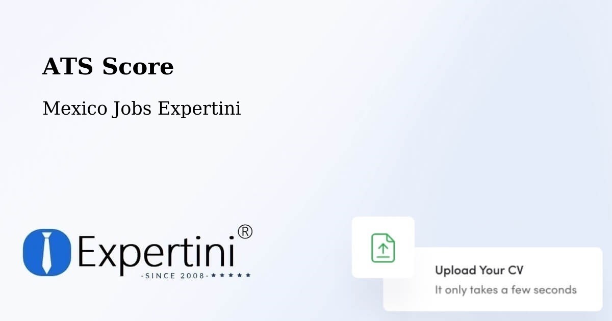 Resume ATS Score & Job Description Match Tool – Cuetzalan - Mexico Jobs Expertini